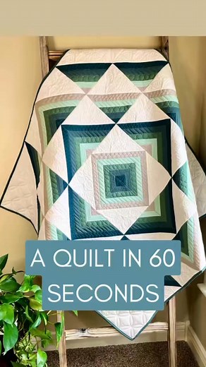 Make this quilt with me in 60 seconds! For a full tutorial check out my YouTube channel. Video by Shadow Valley Quilts #quilter #quiltingtiktok #quiltingtutorial #beginnerquilting #easyquiltpattern #percussionquilt #shadowvalleyquilts | Jennifer