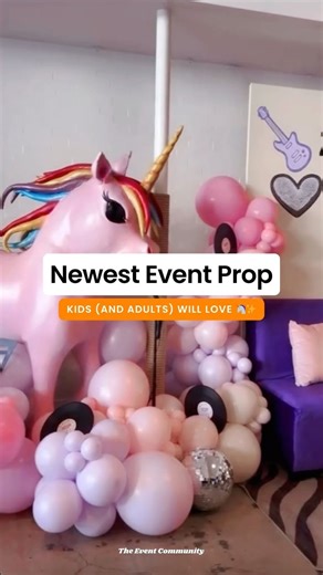 The Event Community on Instagram: "The MOVING party prop that kids (and adults) will love 🦄✨Our Founding 50 member, @lollipoplights just dropped a brand new prop… and it’s a FULL motion unicorn. If you know them, you know they’re known for next-level custom animatronics. Yes, custom! Whatever character you need to move, she can make it. It stole the show at this Lisa Frank ✨🌈 themed party and honestly… we get why. If you’re in SoCal and want a party moment guests won’t stop talking about, they