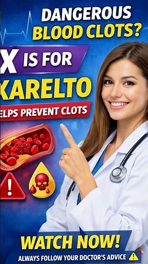 X Is for Xarelto 💊 | Blood Thinner Uses, Side Effects & Safety Explained #medabc