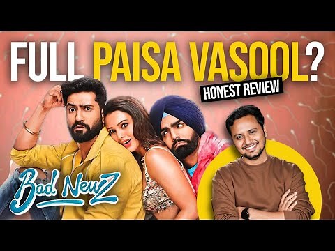 Bad Newz Movie Review | Vicky Kaushal, Triptii Dimri | Karan Johar | Honest Review of Bad Newz Movie