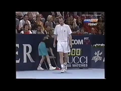 Jimmy Connors vs McEnroe Final - Basel 1995 Highlights