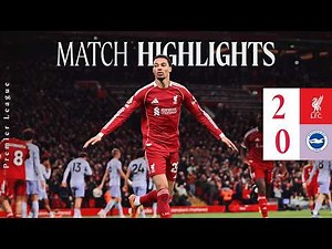 Highlights: Liverpool 2-0 Brighton | Ekitike Double at Anfield | Premier League