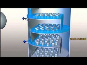 Distillation Column Working video | Column detailed video | Oil & Gas