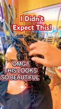 ** Soft, Natural & Eye-Catching: The New Waterfall Crochet Braid Hairstyle #viral