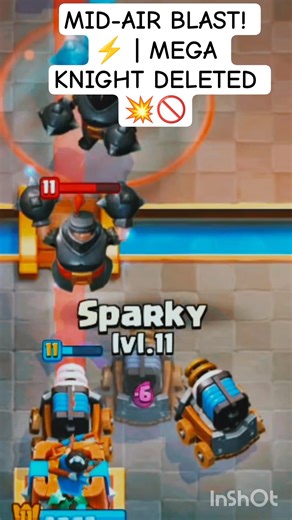SPARKY vs MEGA KNIGHT: The 1300+ Damage Blast vs The Mega Jump! ⚡💥 (Clash Royale 2025)#clashroyale
