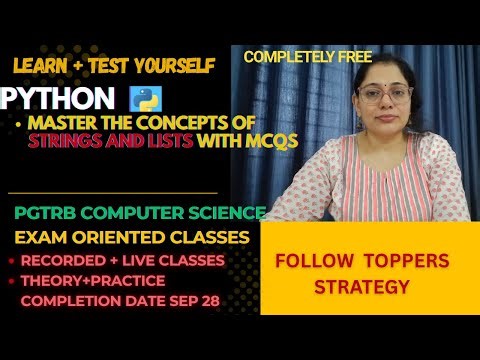 Master Python Strings & Lists | Learn Fast + Quiz Inside!