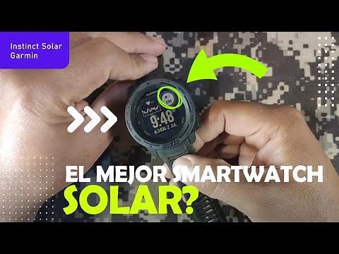 El mejor reloj de Garmin? El reloj EDC smartwatch que se carga con el sol? Garmin Instinct Solar
