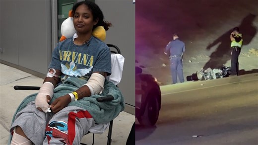 San Antonio woman on motorcycle nearly run over after hit-and-run crash on highway; driver at large