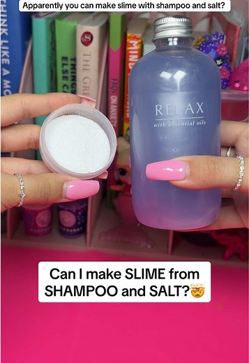 I was actually so shocked with this one… 😳😱🫣 Did you guys try this when you were younger? #slimes #slimevideo #satisfyingvideos #makingslime #nogluenoborax