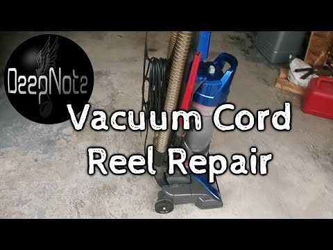 Vacuum Cord Reel Repair🛠🏠 - DIY Projects