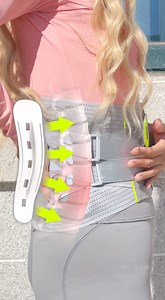 4 steps to the only right way to wear back brace: ⃣ Make sure the brace is right side up. ⃣ Position it at the right height to align with your back. ⃣ Lean against a wall to keep it in place. ⃣ Pull the straps snug for maximum support. Get the most out of your back brace and stand tall with confidence! ✨ #BackBraceTips #PostureSupport #airflexbackbrace #backpain #backhealth #aofitlife #aofitwellness | Aofit Wellness | Facebook