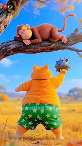 48K views · 854 reactions | Create Free AI videos using YRAL App, available on Playstore and Appstore #yral #yralai #genAI . . . . #cartoonstory #animation #animals #instagood | Animation Tycoon | Facebook
