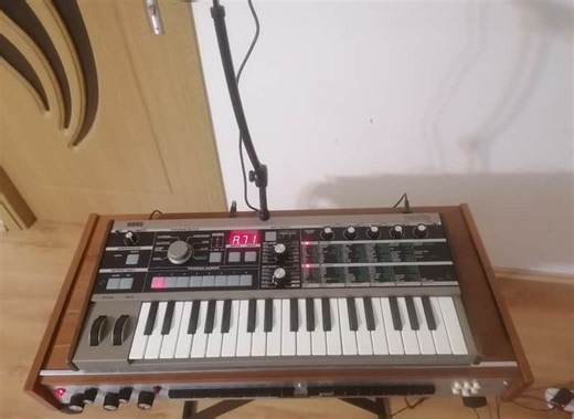 Korg MicroKORG 37-Key Synthesizer/Vocoder 2002 - 2019 - Silver | Reverb