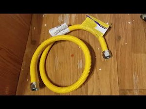 DIY Lg gas range installation