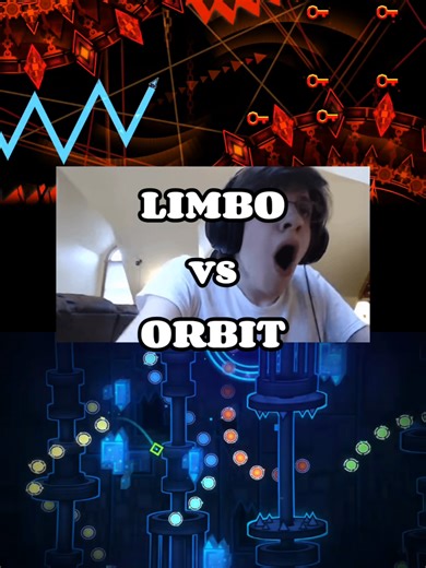 Limbo vs Orbit Final Part 📈🔥! #geometrydash #gd | Limbo Geometry Dash