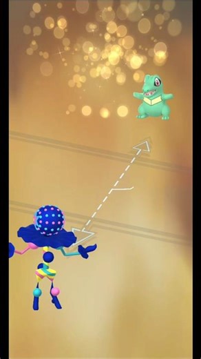 Lucky Trade For A Shiny Totodile #LuckyTrade #PokemonGoCommunity