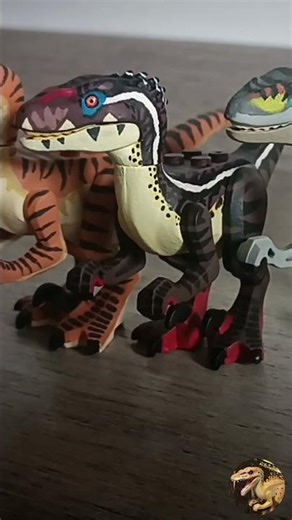 customs velociraptors lego #jurassicworld #legocustom #legojurassicworld #custom #velociraptor