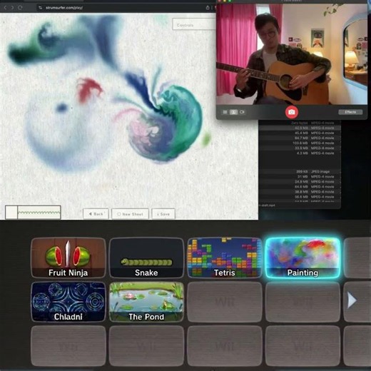 Strum Surfer: games and visualizers for musicians