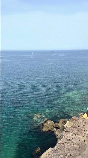 The view from our Tigné Point Airbnb, Sliema, Valletta, Malta 🇲🇹