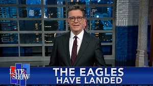 89K views · 3.4K reactions | Football fans in Philadelphia celebrated their big win with typical restraint, and the mystery deepens around who donated money to the George Santos campaign. | The Late Show with Stephen Colbert | Facebook