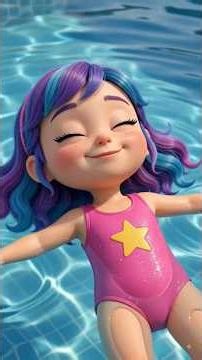 😱 Scared of the Water? Watch Lollybop Become a Super Swimmer! 🌈 ‪@thelollybop‬