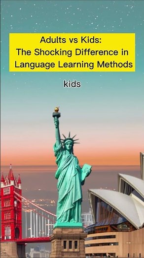 Adults vs Kids: The Shocking Difference in Language Learning Methods