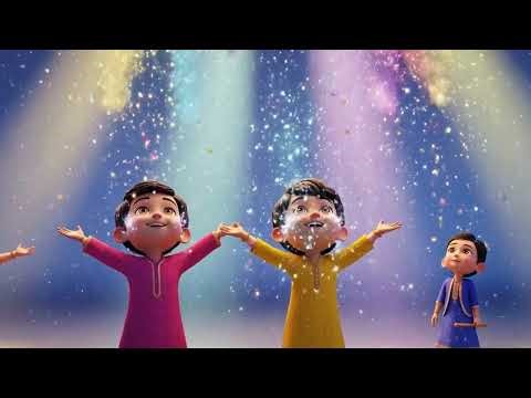 Happy Holi Kids 🌈 | Holi Colors Cartoon Video for Children