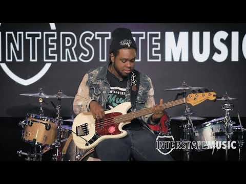 Squier Classic Vibe 60s Mustang Bass Guitar Olympic White with Laurel Fingerboard | Interstate Music