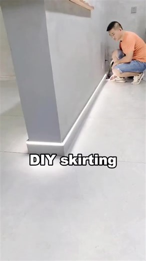 Alead Lighting on Instagram: "DIY Metal Cinch Baseboards. #lamp #light #led #smarthome #lightingdecor #homedecor #lightingdesign #lampdesign #interiordesign #lampfactory #ledstriplights #ledstrips #diy #installation #designer #architect #architecture #instagood #home #atmosphere #aleadhome #aleadlighting"