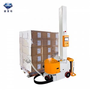 [Hot Item] Reliable Manufacturer Automatic Self-Propelled Wrapping Wrapping Machine for Compact and Unlimited Save Film Usage