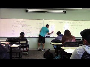 Section 1.1 (Blitzer Introductory Algebra 6th Ed) - Introduction to Algebra (Order of Operations)