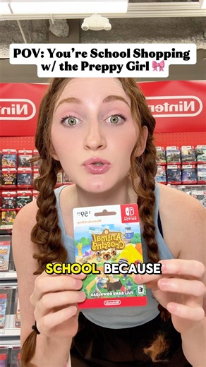 POV: You’re School Shopping w/ the Preppy Girl 🎀