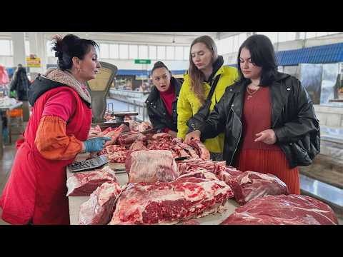 A Day in Village Life: Juicy Steaks Wrapped in Dough for a Family Dinner
