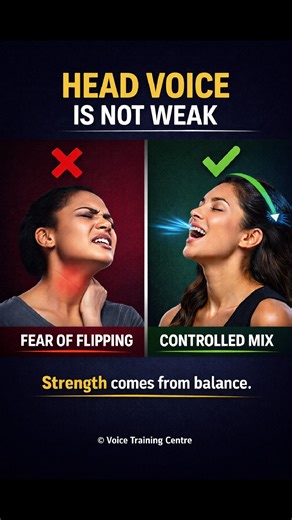 💛 HEAD VOICE IS NOT WEAK Strength comes from a controlled mix of head and chest voice. Balance technique = effortless, powerful singing. 👇 Comment “MIX” if you want to master your head voice 📌 Save this reel for practice 🎤 Share with a singer who needs this © Voice Training Centre #VoiceTraining #HeadVoice #VocalTechnique #HealthySinging #SingingTips #SingersOfNigeria #AfricanChoir #VocalCoach #SingBetter | Voice Training Centre
