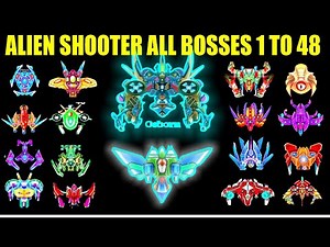 Galaxy Attack Alien Shooter All New bosses Level 1 to 48