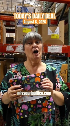 QUILTERS DAILY DEAL | August 6, 2026