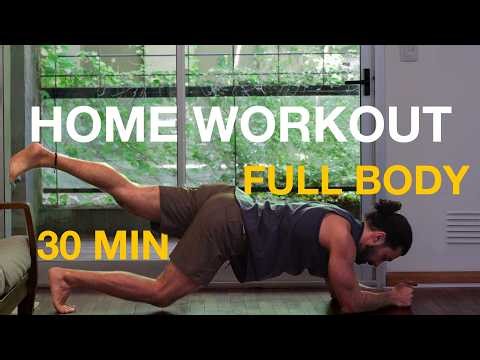 30 Min Full Body "Control" Home Workout | Balance & Strength (No Equipment)