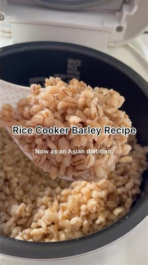 Rice Cooker Barley Recipe
