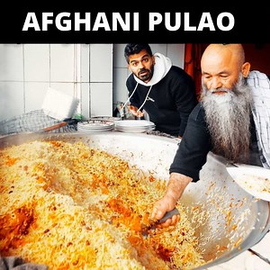 144K reactions · 7.4K shares | Kabuli Pulao | Afghani Pulao | Street Food in Mazar Sharif - AFGHANISTAN | Discover with Joe HaTTab | Facebook