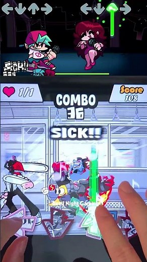 Bang Bang Bang Vs Chainsaw man - FNF Mobile Gameplay - Friday Night Funkin'