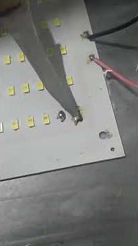 como consertar um refletor de led queimado