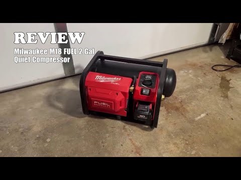 Milwaukee M18 FUEL 2 Gallon Quiet Compressor Review 2025