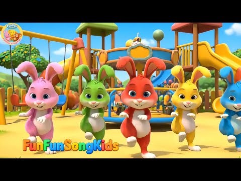 Color Bunnies Adventure (L'aventure des lapins colorés)– Learn French for Kids | Funfunsongkids