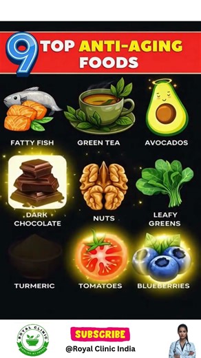 Foods That Slow Aging Naturally | Best Anti-Aging Diet for Skin & Longevity! #antiageingfoods