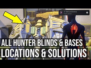 Seek and Destroy Trophy (All Hunter Blinds and Bases Locations & Solutions) - Marvel's Spider-Man 2