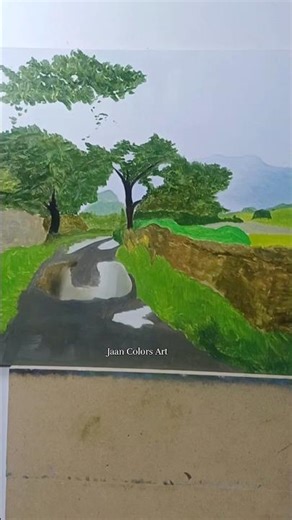 😍 Realistic Oil Painting 🥰 #shorts #explore #newtrend