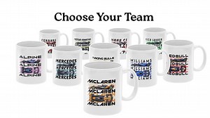 F1 Team Coffee Mug – Formula 1 Inspired Design | 10 Teams | Gift for Racing Fans - Etsy