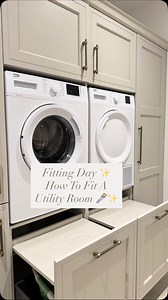 2.1K views · 469 reactions | Fitting Day ✨ How To Fit A Utility Room 漢✨ #utilityroom #fitting #home | Davis Interiors | Facebook