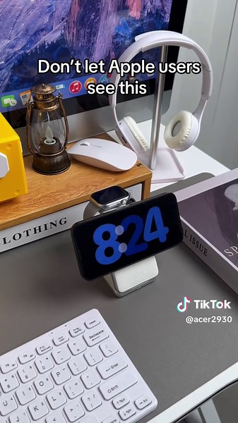 #3in1charger #fyp #wirelesscharger #travel #charger