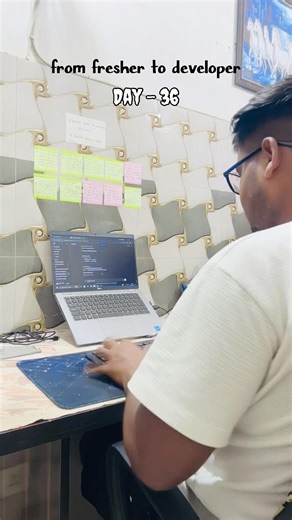 Day-36 from fresher to developer #development #dsa #javascript #tech #challenge